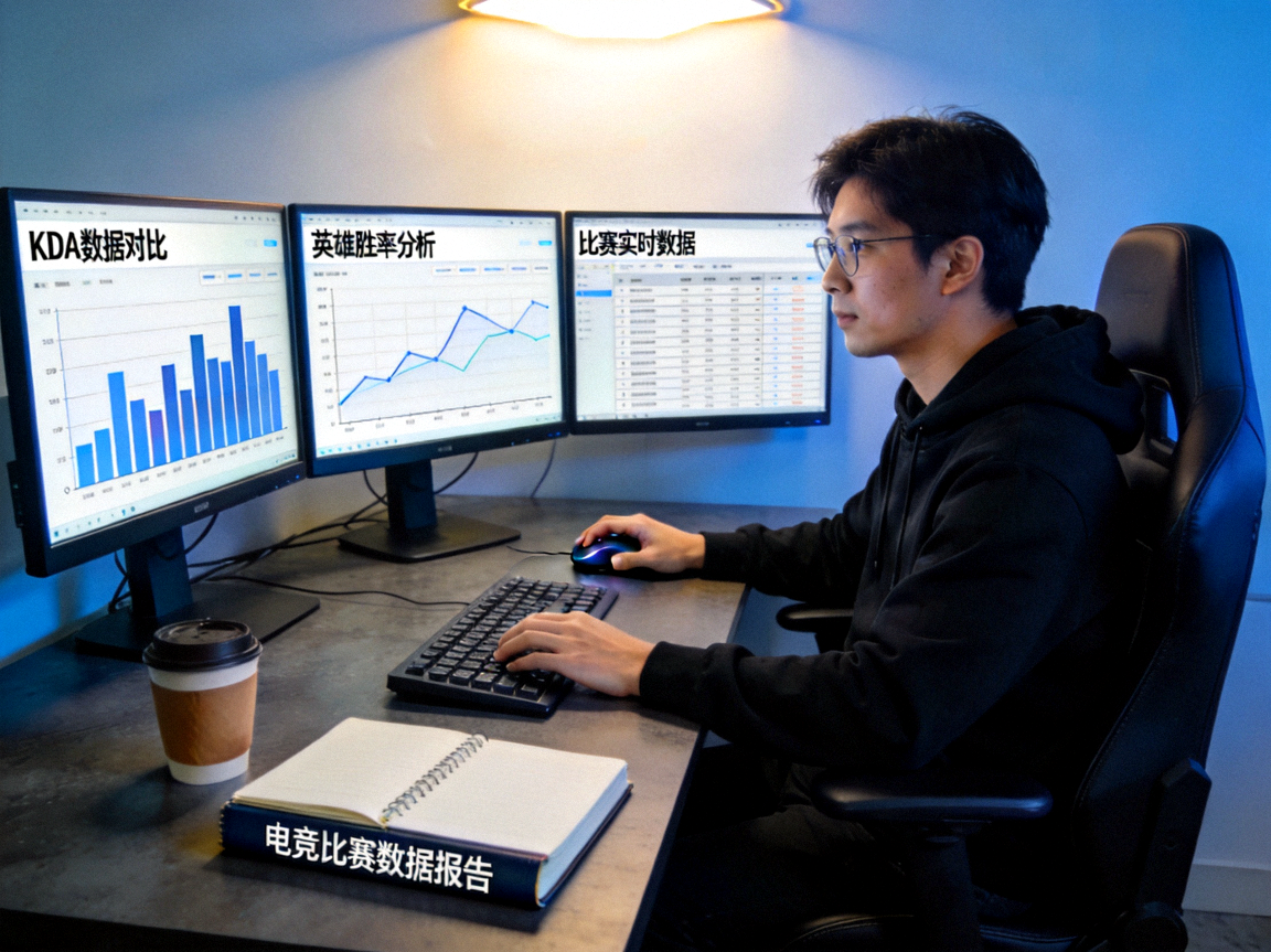 电竞数据分析师工作场景